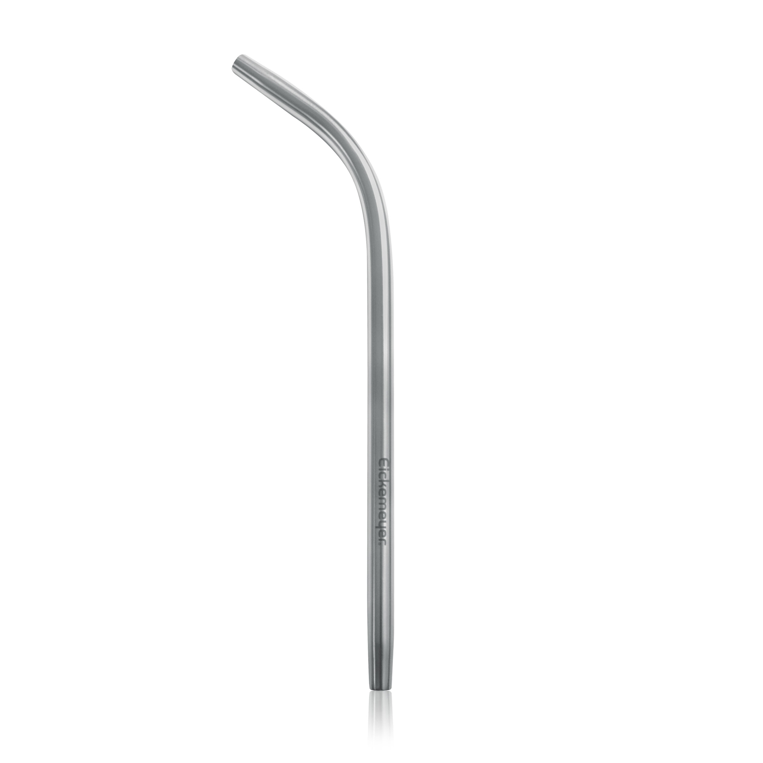 Sugespids i metal, buet, 17 cm. Ø: 5 mm.  Passer til de fleste sugeenheder. Autoklaverbar..